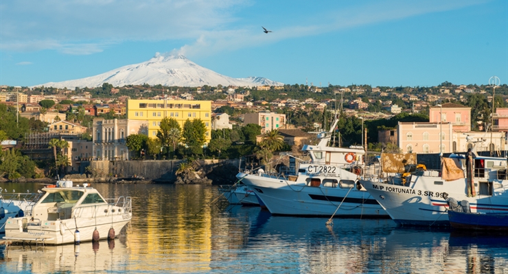 Hotel Ognina - Catania, Sfondo struttura