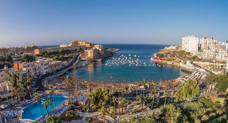 Beach Garden Hotel - Malta, Vista Spiaggia