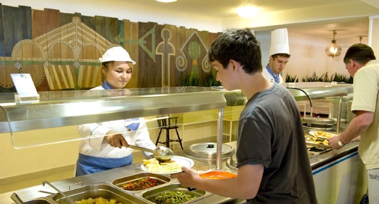 Hotel Delfin - Croazia, Buffet