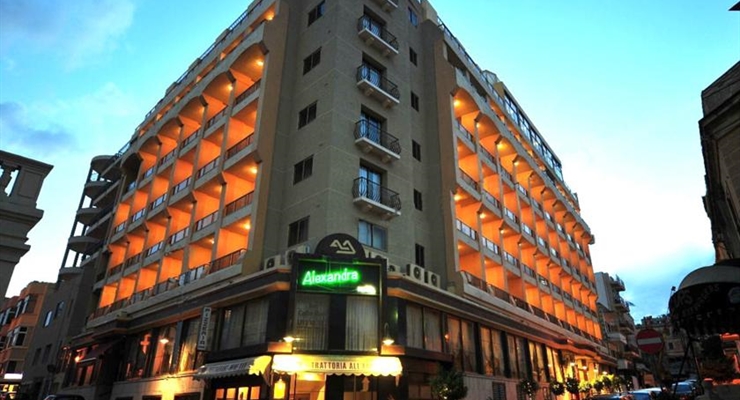 Hotel Alexandra - Malta, Struttura