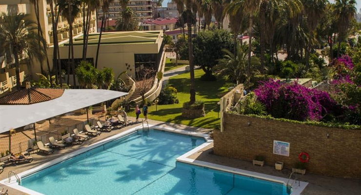 Hotel Royal Al Andalus - Torremolinos, Sfondo piscina
