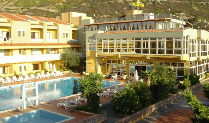 Club Hotel Malaspina - Bosa Marina, Struttura