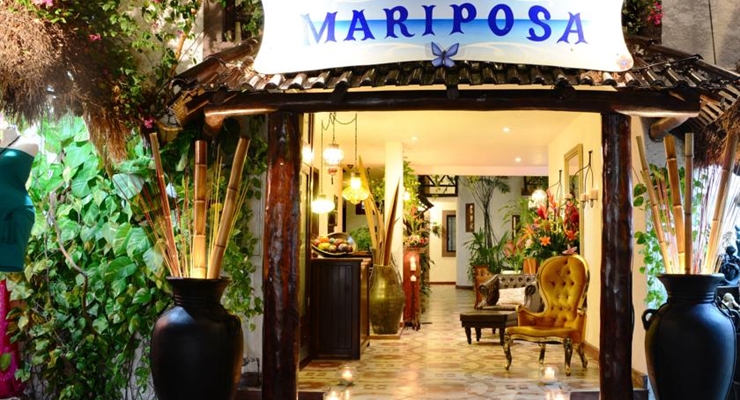 Posada Mariposa - Messico, Ingresso