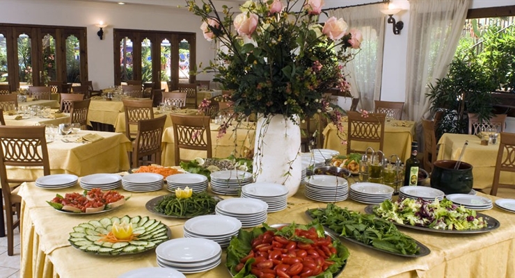 Hotel Aragonese - Ischia, Buffet Ristorante