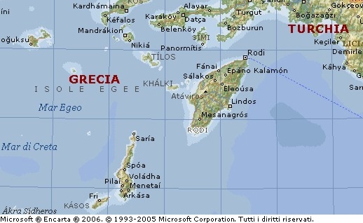 Cartina Grecia