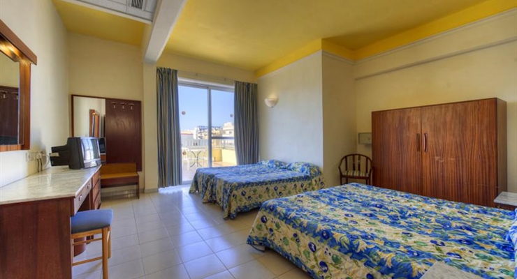 Hotel Topaz - Malta, Camere