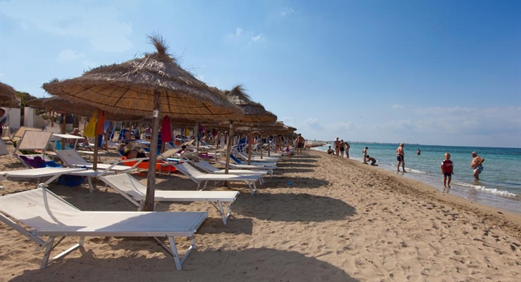 Delfino Beach Hotel - Marsala, Spiaggia privata