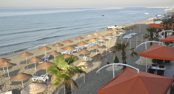 Ronax Hotel - Kumbargaz, Spiaggia privata