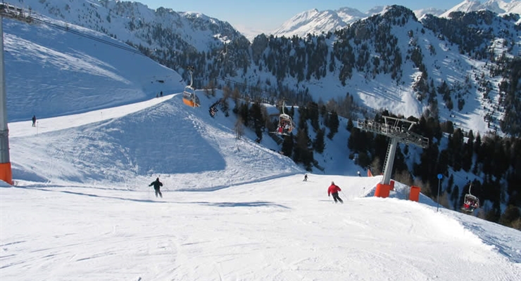 Pista da sci Bellamonte-Alpe di Lusia