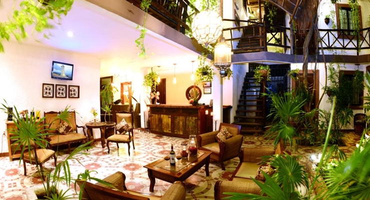 Posada Mariposa - Messico, Hall
