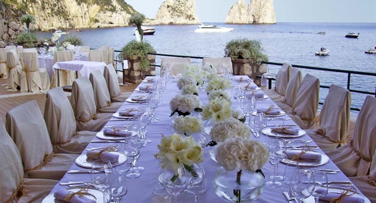Hotel Villa Eva - Capri, Ristorante sul mare