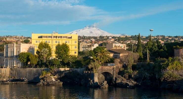 Hotel Ognina - Catania, Sfondo struttura