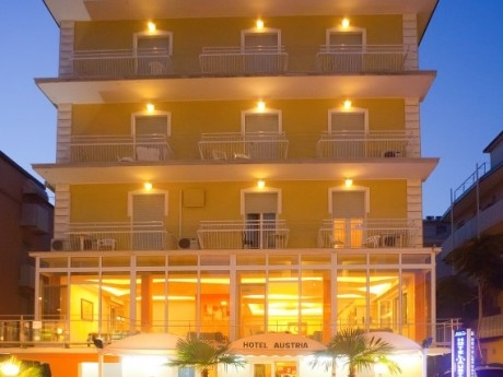Hotel Austria - Rimini, Struttura